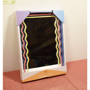 Prism 13" LED Neon Wavy Desk Mirror